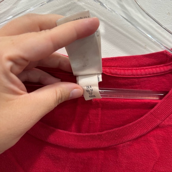 The North Face Tropics Rojo T-Shirt Red Short Sleeve Outdoor Size XXL Men’s - Picture 6 of 6